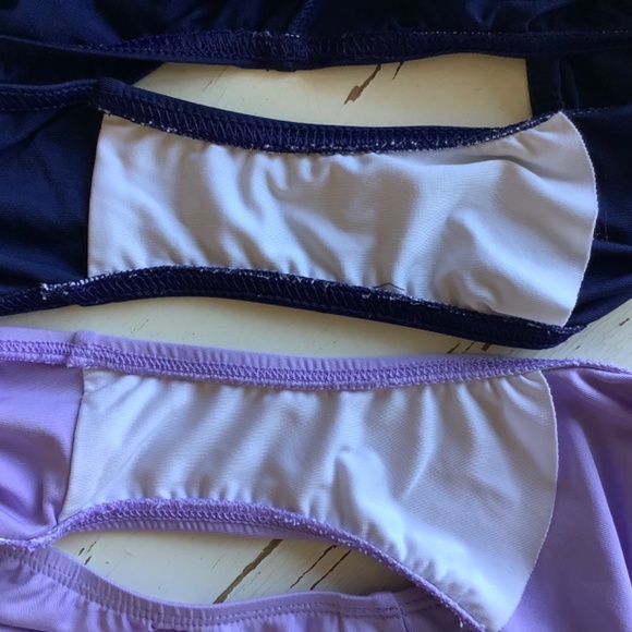 Bundle of 2 Girl’s Land’s End colorburst + tie dyed swimsuits swim wear XL 14 16 - Picture 10 of 11